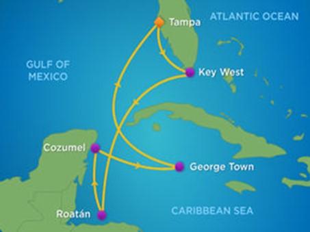23 Brilliance of the Seas - 7 Night Western Caribbean Cruise November 23-30, 2017 Sailing roundtrip from Tampa to Key West, Roatán, Cozumel, and George Town Inside Cabin N $775.