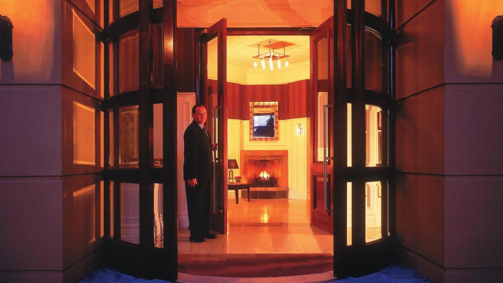 Welcome The log fire burns brightly, the Concierge smiles warmly...your journey is over.