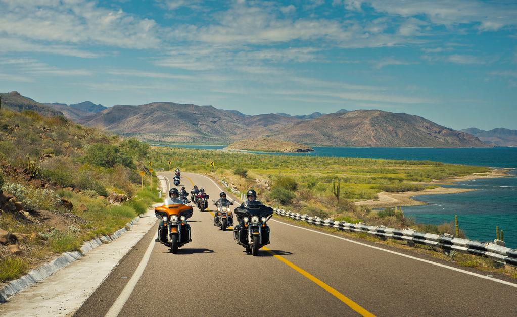 Baja California Guided Motorcycle Tour Guided Los Angeles to Los Angeles 16 Days / 15 Nights Available Spring, Autumn, Winter Explore the raw