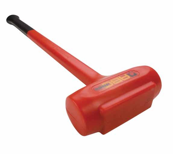 Utilizing the benefits of polyurethane technology, no other plastic or rubber materials currently used can result in a stronger, longer lasting dead blow hammer.