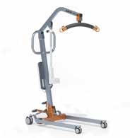 The compact design of the legs make this hoist the most suitable for domestic use, with its large range of elevation allowing you to lift a patient from the floor to the bed.