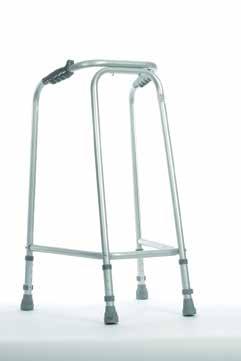 UltraNarrow Walking Frame Designed for users with disabilities or those who have difficulty with walking but are capable of walking by themselves with a little support.