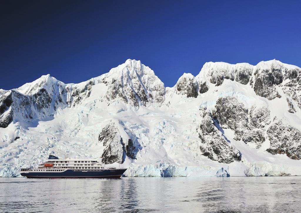 DEAR FUTURE PASSENGER For twenty-five years it has been our passion to provide small-scale cruises that give our passengers maximum firsthand contact with the polar regions.
