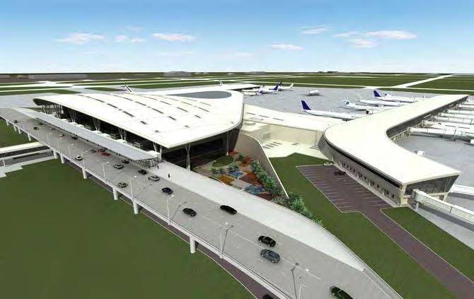 Indianapolis International Airport - Continued Need For a New Terminal Old terminal site was constrained on both landside and