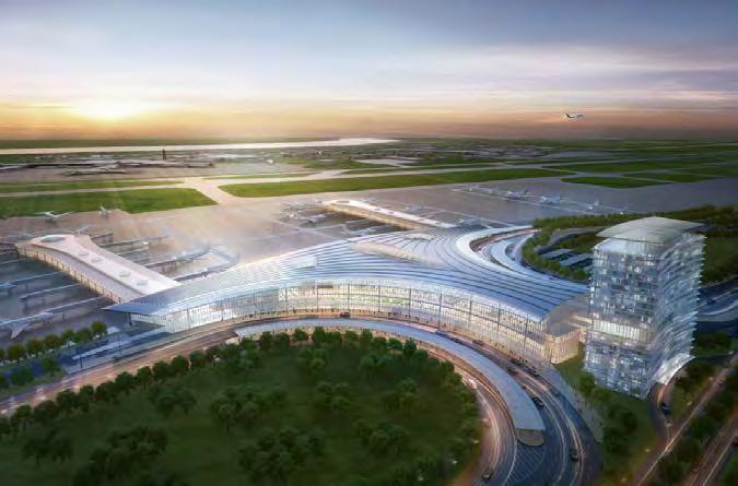 Louis Armstrong New Orleans International Airport Proposed new terminal on greenfield site Anticipated opening - 2018 Estimated Cost - $826 million, plus another $85 million for exit ramps on