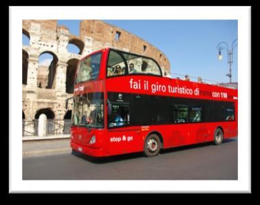 CITY TOURS OPEN TOP BUS TOUR Discover two and a half thousand years of history in the fascinating city of Rome on an open