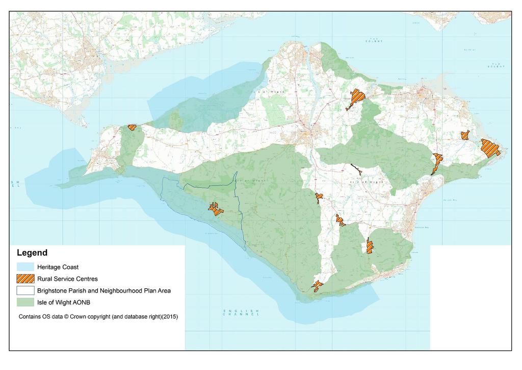 7.4 Map 13: Isle of Wight Area of Outstanding Natural