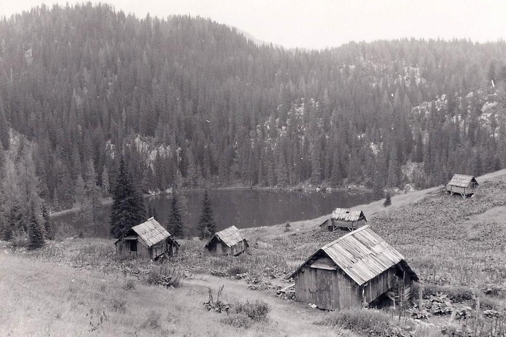 Slika 18: Planina pri jezeru iz leta 1975