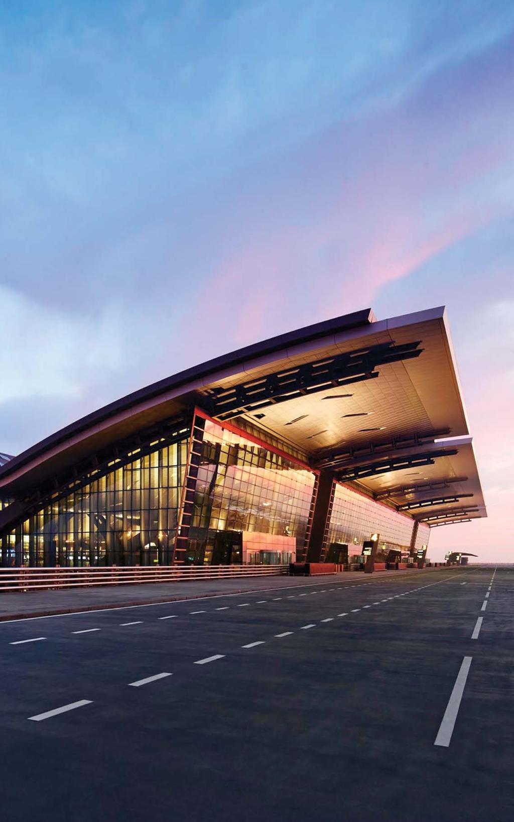 Set over 22 square kilometres, and home to the consistently award-winning Qatar Airways, the 600-square-metre passenger terminal is the country s