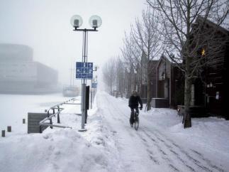 Pri dôvodoch prečo bicyklovať alebo nebicyklovať cez zimu prevládajú viaceré argumenty.