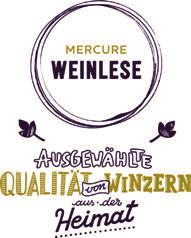 Professional Mercure Weinlese is served by highly skilled waiters that we have trained in collaboration with the German Wine Institute.