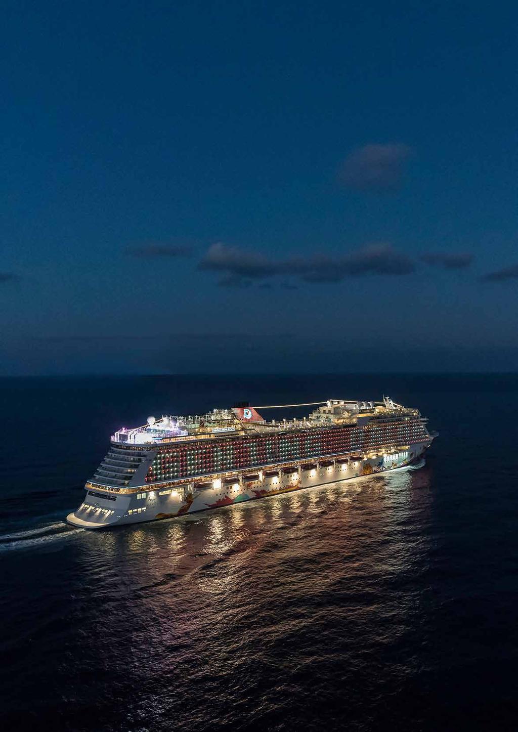 Genting Dream a vessel for your dream event. The advantages of having your event at sea are clear, but hosting it on Genting Dream makes it even more compelling.