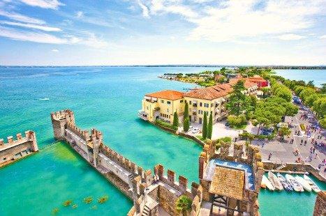 After breakfat at your hotel, today set off for a daytrip to Lake Garda & Sirmione. During the tour you make a stop in Sirmione, one of the most popular sights on Lake Garda, for a short walking tour.