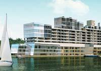 TA and duct fans Yacht's town is the first residential complex