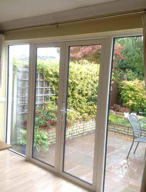 18 REAL ALUMINIUM ENTRANCE DOORS Complete the transformation of your home with a REAL Aluminium Entrance Door.