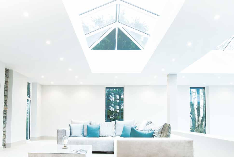 26 27 REAL ALUMINIUM LANTERN ROOFS Thinner, stronger, lighter Natural light is one of the most desirable qualities a home can