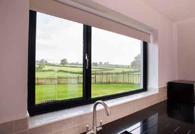 CASEMENT WINDOWS From a traditional country cottage to a contemporary town house, the REAL Aluminium range of windows offers