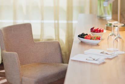 Among other things, our Premium category offers you a complimentary choice of snacks on the Premium floor as well as a