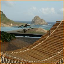 #4) Pousada Maravilha Bungalow Idyllic paradise island hideaway on Fernando de Noronha, home to one of the most spectacular nature reserves in Brazil and part of a stunning archipelago.