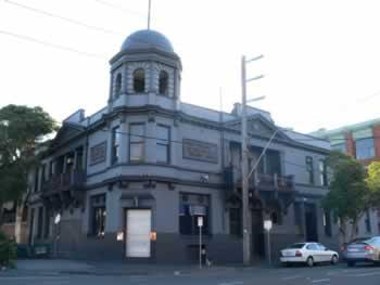 Walk along Peel until you reach Wellington St. The Laird Hotel - 149 Gipps St.