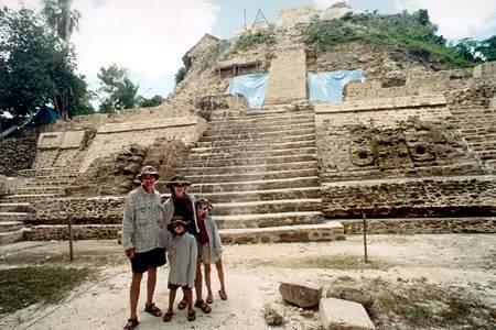 while photographing intricate Mayan Carvings. Your jungle tour ends with a short walk through each temple.