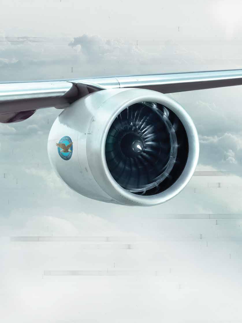 GEARED FOR THE FUTURE. TRANSFORMING AVIATION TODAY.