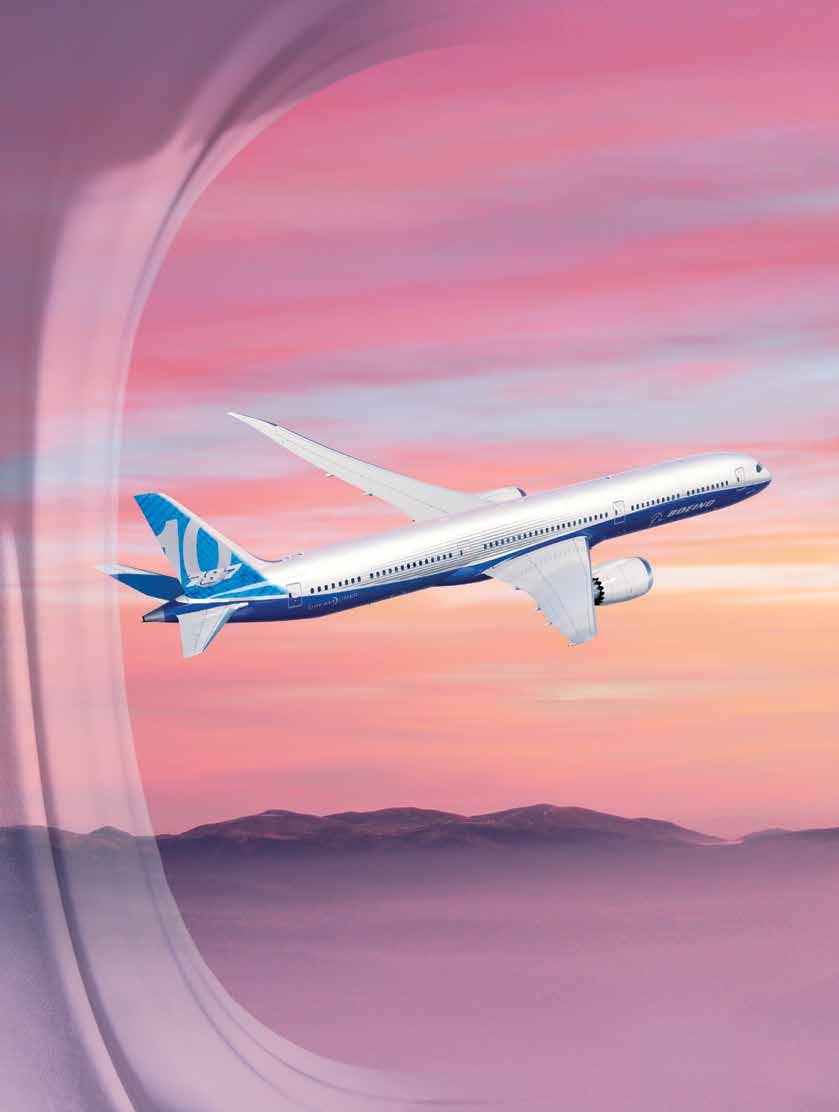 IT REINVENTS FLEET PLANS AND TRANSFORMS BUSINESS PLANS 787 DREAMLINER. A BETTER WAY TO FLY.