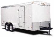 Trailer enclosed example Utility Trailer open example The