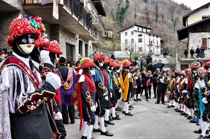 CARNIVAL OF BAGOLINO Arrival in airport of Verona or Bergamo. Meeting with the Tour Leader. Lunch free. Transfer in Hotel in Brescia. Lunch free. Dinner and overnight stay in hotel.