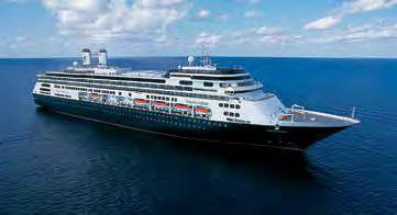 ms Amsterdam Guests: 1,380 Gross Tons: 60,874 Length: 780 Beam: 105 14-Day Southern Caribbean Holiday Ports Half Moon Cay, St. Thomas, St. Kitts, St. Lucia, Grenada, Barbados, Guadeloupe, St.