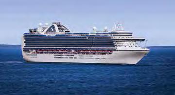 Ruby Princess Guests: 3,080 Gross Tons: 113,000 Length: 952 Beam: 118 5-Day Western Caribbean Getaway Ports Princess Cays, Ocho Rios 2014 Nov. 3 7-Day Eastern Caribbean Ports Princess Cays, St.