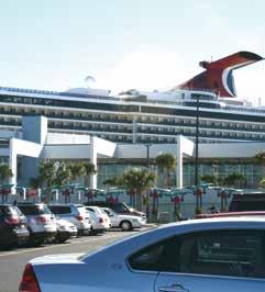 PARKING Drive to Your Ship. Park. Done. Each of our beautiful cruise terminals has its own secure parking areas, conveniently located close to the ships.