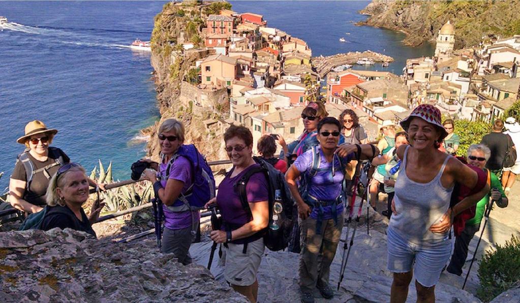 CINQUE TERRE AND THE ITALIAN RIVIERA HIGHLIGHTS OCTOBER 6-15, 2018 TRIP SUMMARY Hike the Cinque Terre's spectacular coastline trails through five brightly colored cliff side villages, rich in nature,