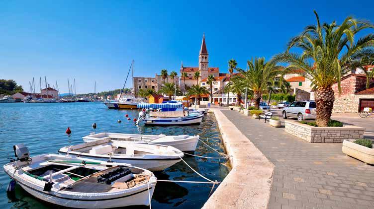 Brac THREE ISLAND HOPPER TOUR Croatia has more than a thousand islands dotted along the Croatian coast of the Adriatic Sea.