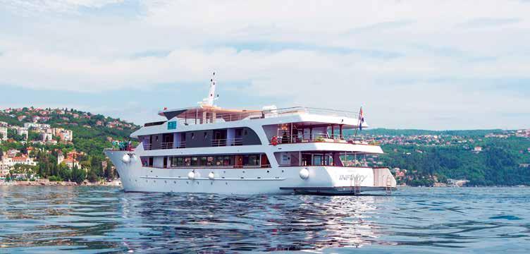 DELUXE AND DELUXE SUPERIOR ONE WAY CRUISES (Split Dubrovnik & Dubrovnik Split) These one way cruises are based on using one of the newer vessels released in 2015.