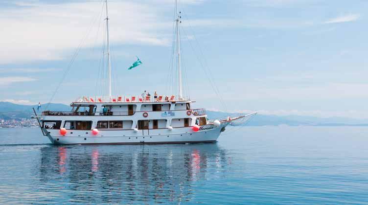 OPATIJA, ZADAR AND BAY OF ISLANDS CRUISE Premium Ships This 8 day cruise on the M/V Morena cruises through the Kvarner Bay of Islands, a beautiful and picturesque area of Croatia.