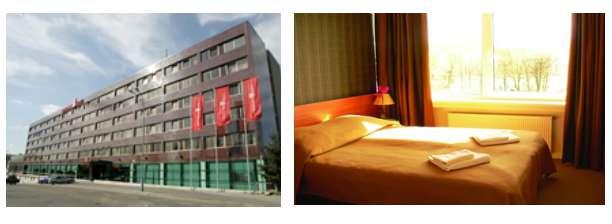 OPTION 1: Staying at 3* Hotels 2 nights in Vilnius Panorama hotel *** The Panorama hotel