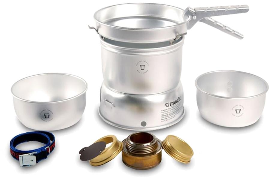 Fuel efficient, quick boil times, easy set/pack up, reasonable performance in the cold. Not as versatile (cannot simmer), cannot use other cooksets, expensive.