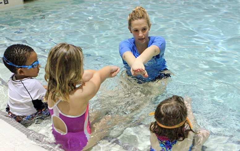 ADD Swim Lessons TO YOUR CAMPER S DAY!