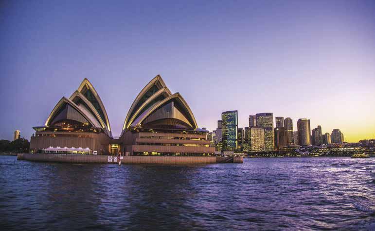 Tourism Australia SYDNEY IS ONE OF THE MOST DYNAMIC CITIES IN THE WORLD, AND ONE OF THE MOST PHOTOGRAPHED LOCATIONS Sydney is home to beautiful beaches, famous buildings, historic landmarks and award