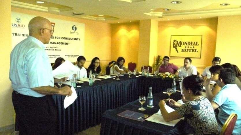 Training Services ATA trained 20 Tourism Consultants in June-July 2011 on Hotel Management in cooperation with USAID