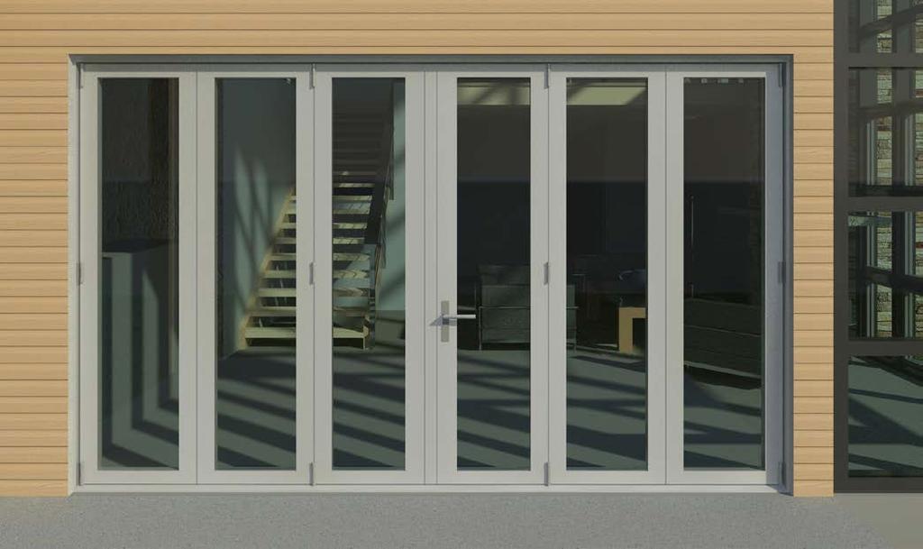 SERIES 3600-T THERMAL FRAME FOLDING DOOR TYPICAL