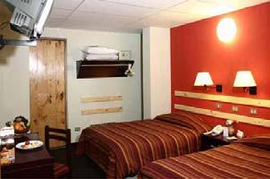 Rooms Feature 53 hotel rooms (33 non-smoking) equipped with: - Private Bathroom - Cable TV - Heating - Feathers comforter - Direct telephone (National and International Dialing) - Hairdryer by