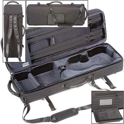 LIBERTY VIOLIN CASE List Price $498.00 Elegance Follows Function $423.00 REFERENCE: 2004B WEIGHT: 7.25 lbs INSIDE DIMENSIONS: Total Length: 24 inch Body Length: 15.35 inch Upper bout: 6.