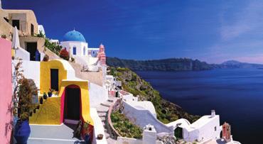 Mykonos 3 nights Santorini GREECE 2 nights Crete 1 night Athens Athens TURKEY Mykonos Santorini Crete 35 MAXIMUM GROUP SIZE FOR THIS TOUR With our Right Size Advantage, your group will never