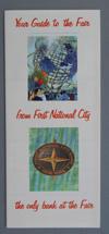 Lot # 381 - Brochure, "Your Guide to the Fair from First National City the only bank at the Fair" (now known as CitiBank).