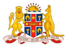 country). The Latin motto reads Orta Recens Quam Pura Nites which translates to Newly risen, how brightly you shine. Emblems New South Wales has several emblems.