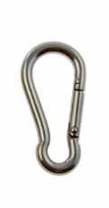 SPRING HOOKS ITEM # DESCRIPTION SMALL END INSIDE WIRE OPENING LENGTH B (mm/in) D