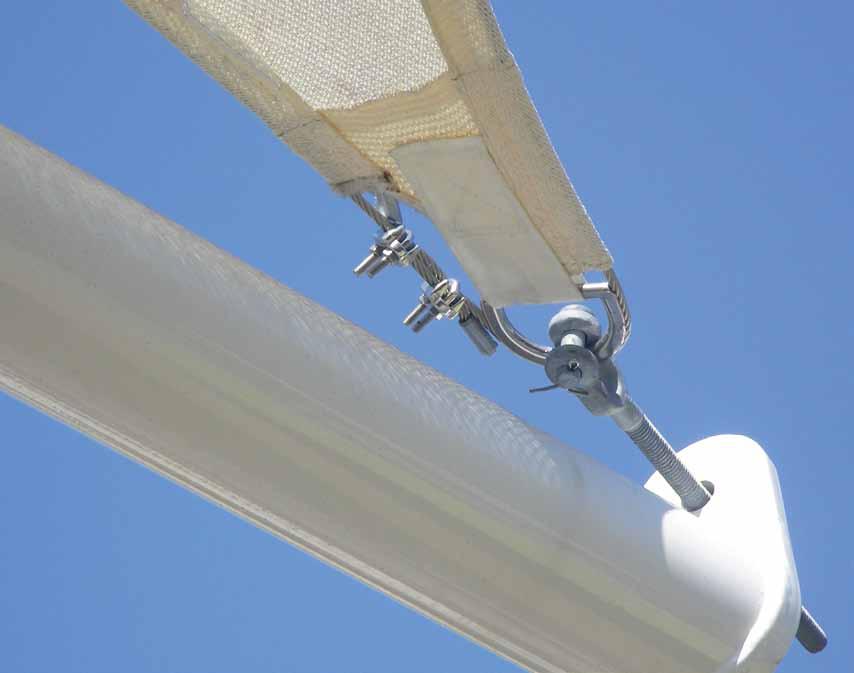 POLYFAB PRO TM SHADE SAIL HARDWARE Polyfab Pro Shade Sail Hardware, which comes from manufacturers of only the highest quality fittings, have been field tested and used by fabricators in Australia