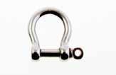 Bow Shackle Forged AISI 316 8/0.31 16/0.63 34/1.